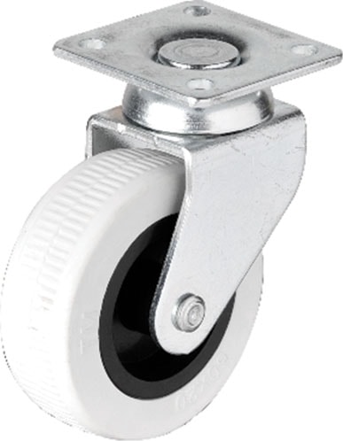 Hts 321 - 50X20 mm Gri Tablalı Teker 4 Adet