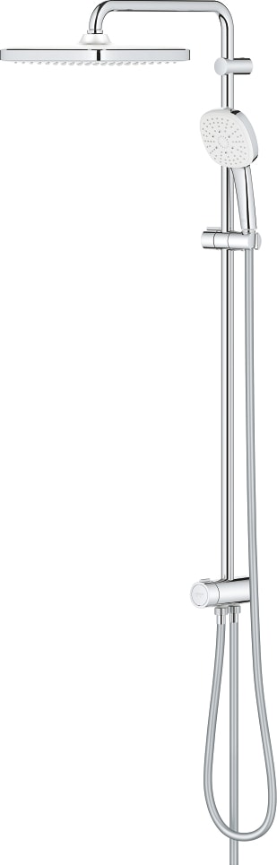 26694001 Tempesta Cosmopolıtan Sistem 250 Cube Duş Sistemi, Divertörlü, Duvar Bağlantılı, 920 Mm. Montaj Aralığı, Krom