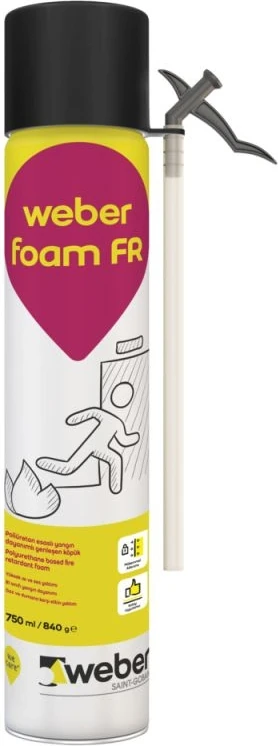 Foam Fr 840GR Yanmaya Karşı Dirençli Dolgu- Yalıtım Köp...