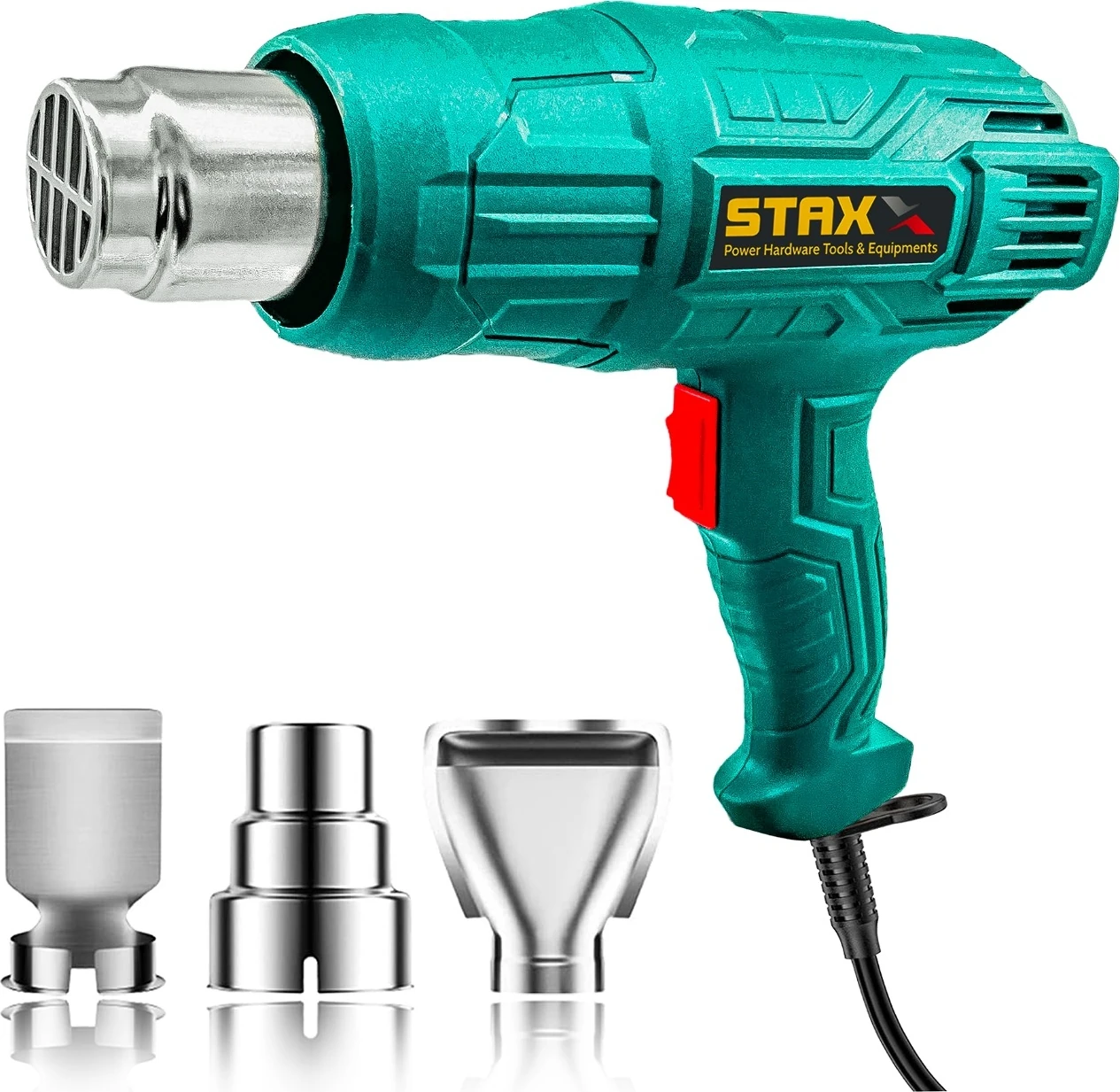 American Hybrid Motorlu Akım Korumalı Bakır Rezistans Sıcak Hava Isı Tabancası 2 Kademeli 4000W