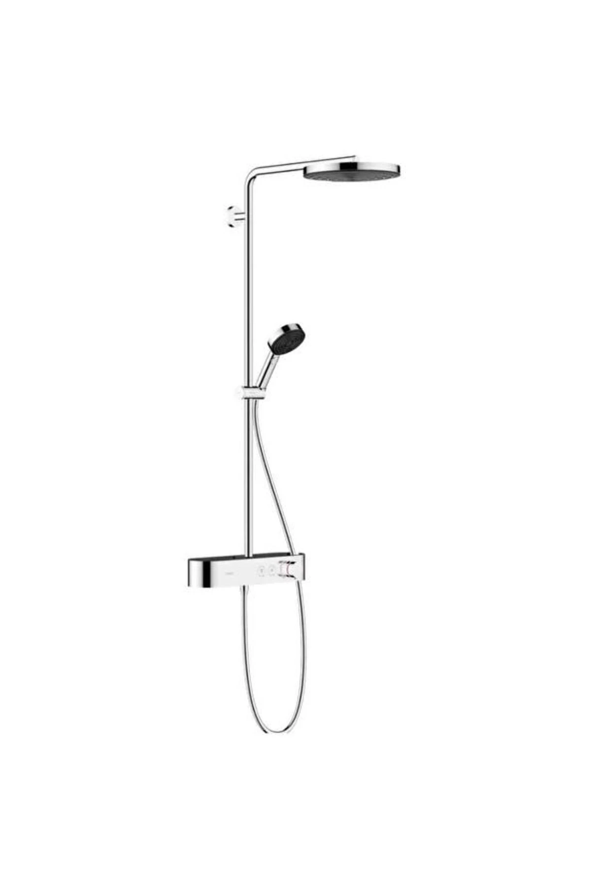 Pulsify S Duş kolonu 260 1jet, EcoSmart, ShowerTablet Select 400 ile - 24221000