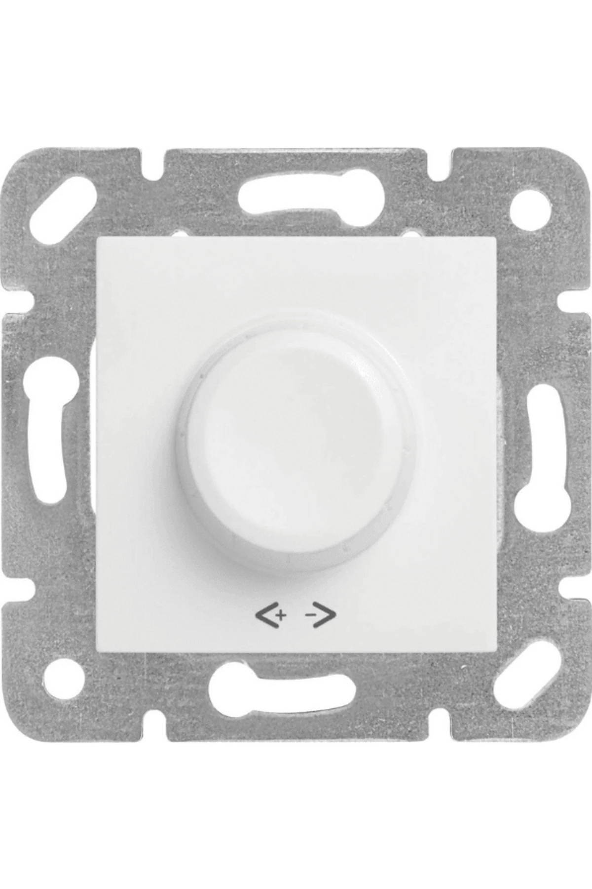 Viko Karre Rotatif Dimmer R 40-600W Beyaz (Çerçeve Dahil) 90967047 (8 Adet)