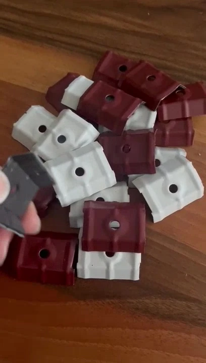 Trapez Çatı Semeri İzolasyonlu Vida Bağlantılı Çatı Montaj Semeri 2x4cm (500 Adet Bordo)