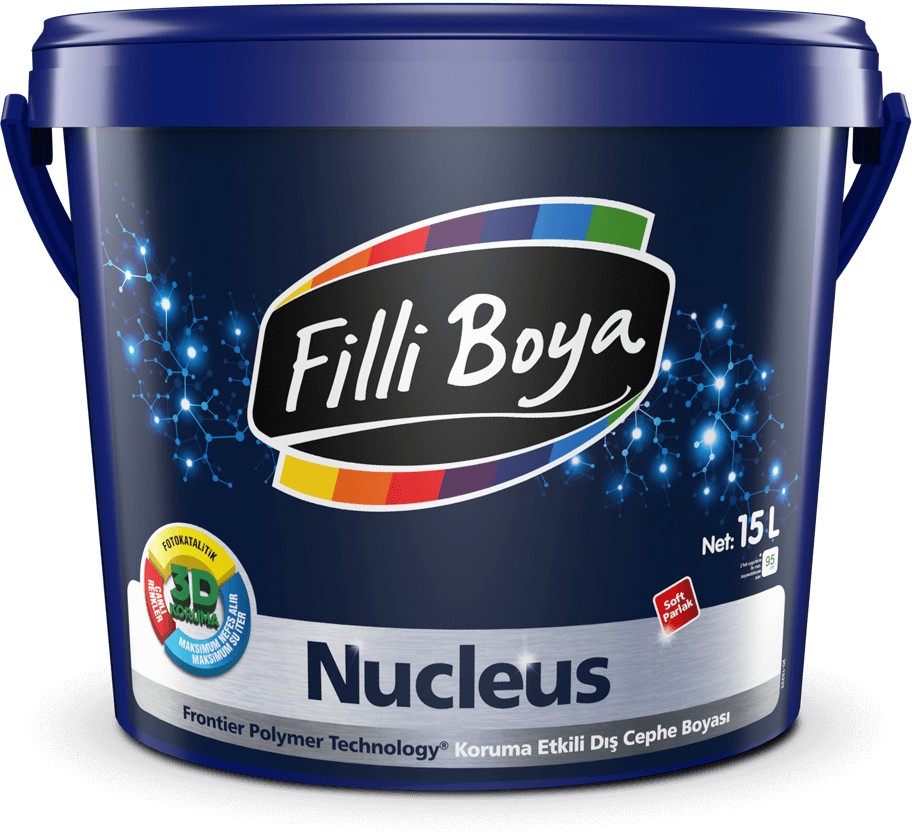 Nucleus Koruma Etkili Sil. Dış Cephe Boyası 7,5 Lt