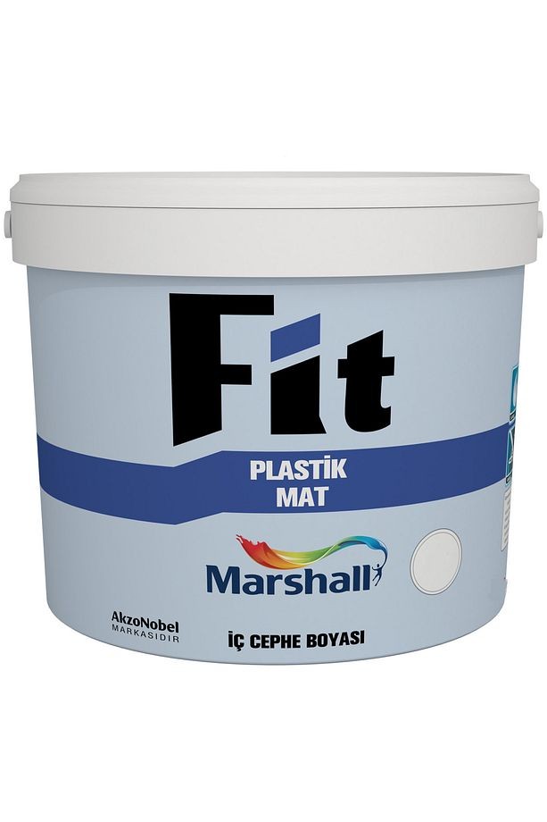 Fit Plastik Su Bazlı Iç Cephe Duvar Boyası Kokusuz Kolay Uygulanır