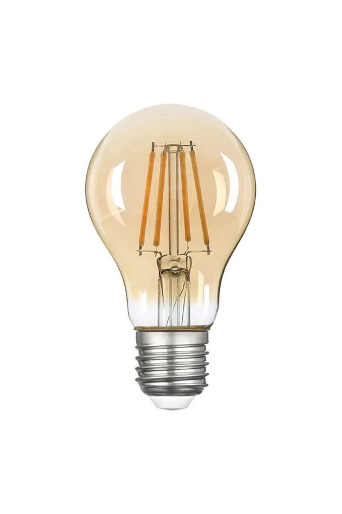 10 Adet 2500K Led Ampul E27 Sarı Işık ( A60 ) Yüksek Işık Gücü