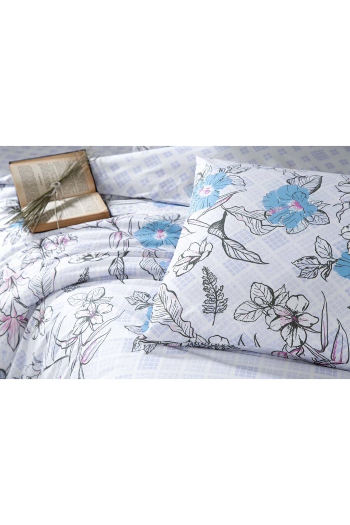 Ranforce Çift Kişilik Nevresim Takımı Oleander