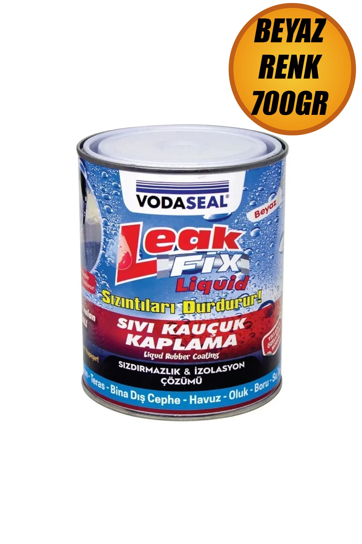 Leak Fix Liquid Su Sızdırmazlık Sıvı Kauçuk Kaplama Izalasyon Sızdırmaz 700 Gr.