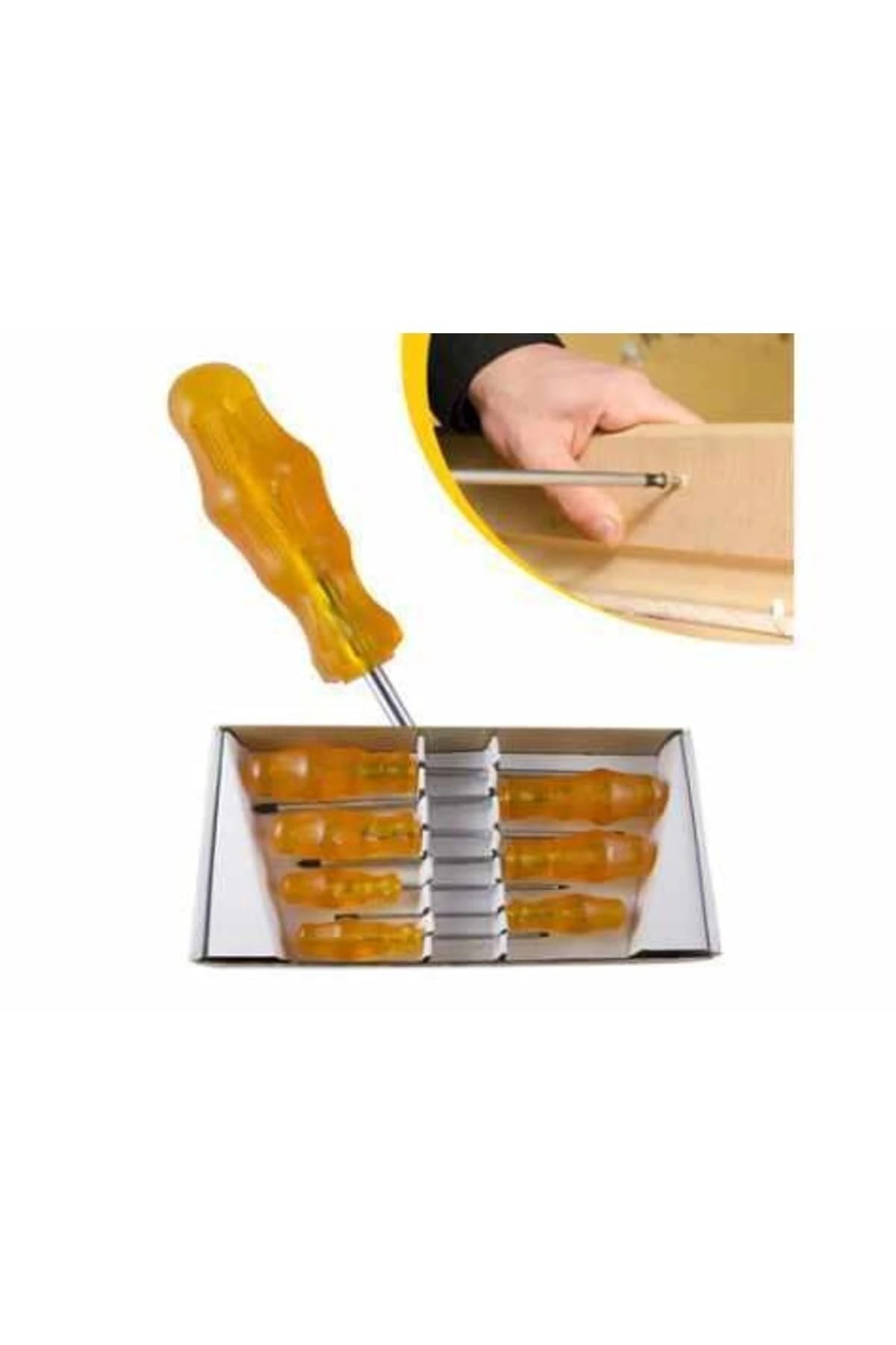 Mıknatıs Uçlu 7 Li Tornavida Seti