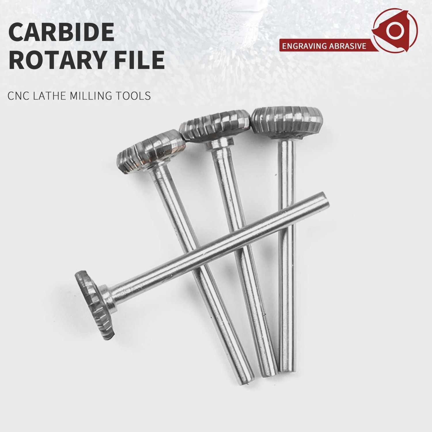 T1204M03 T Tipi Karbür Döner Törpü Tungsten Çelik Taşlama Kafası Planya Metal Ark Disk Düz Kafa T1203M03 Matkap Ucu Çapak Oyma Bıçağı (Yurt Dışından)