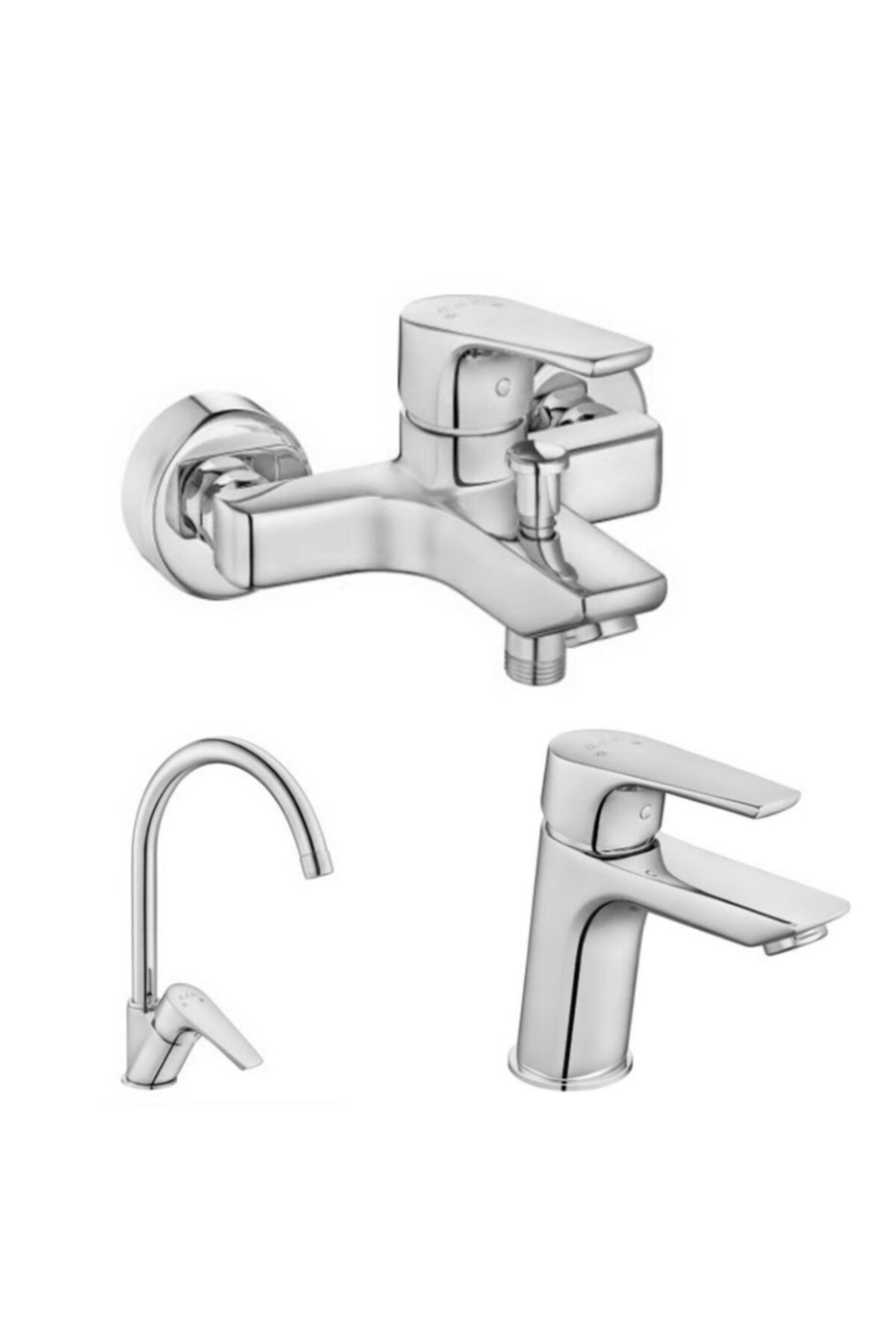 Niobe 3'lü Batarya Seti(banyo 482+lavabo 053+eviye 098)