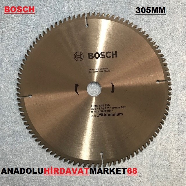 BOSCH 305MM Elmas Testere Plastik Alüminyum Metal Kesici Testere