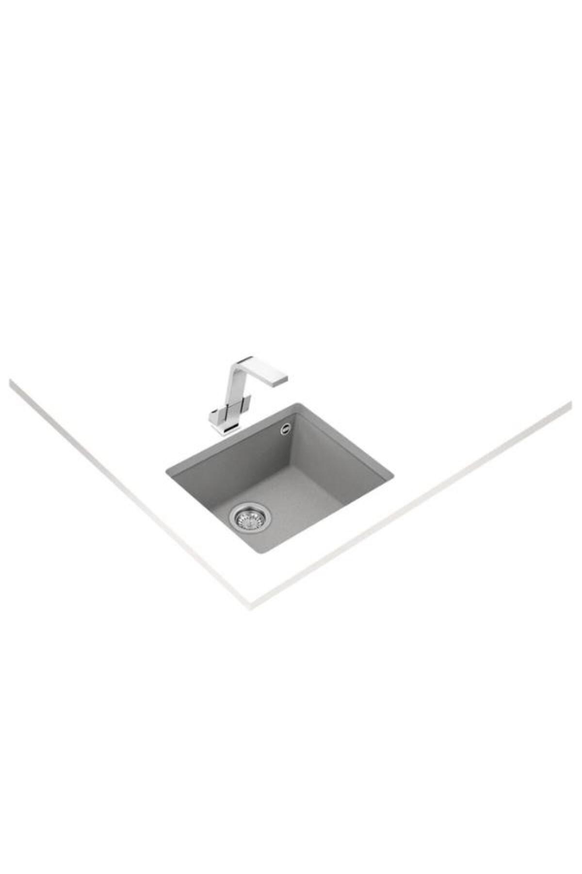 Square 50.40 Stone Grey Eviye
