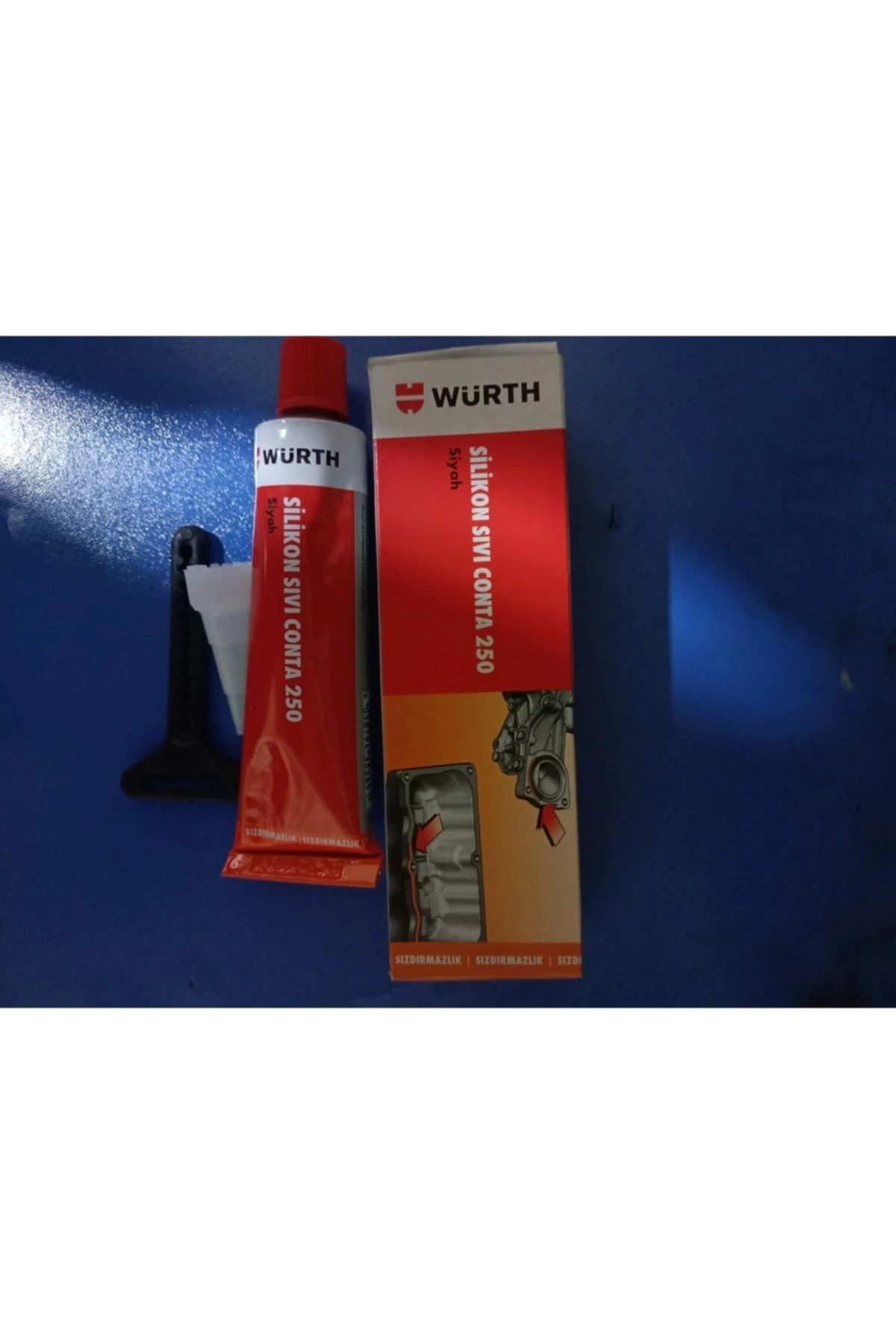 Silikon Sıvı Conta 250 Siyah