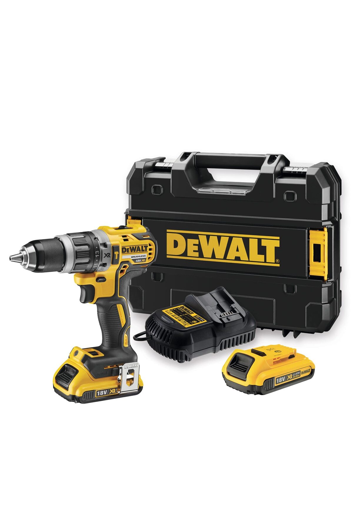 Dcd778s2t Kömürsüz Darbeli Vidalama Matkabı 18 Volt 1.5ah 65nm Tork