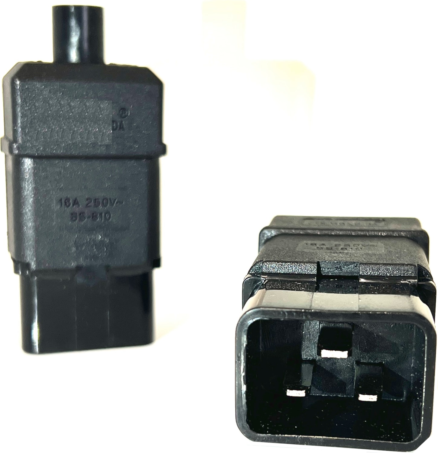 C20 Fiş 16A 250VAC Iec 320 C 20 Ups Pdu Fişi Iec C20 Kendin Yap Fişi Erkek C20 Fiş Konnektör