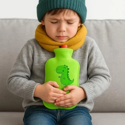 25 cm Mini Sıcak Su Torbası – Çocuklar Için Yumuşak Kılıflı, Sevimli Desenli