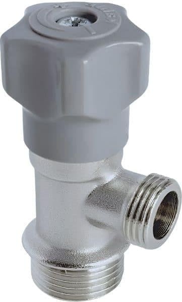 Gri Volanlı Taharet Ara Musluğu - 3/8"-1/2"