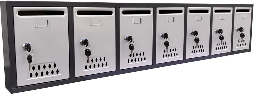 Posta Kutusu 7'li-Antrasit-Gri