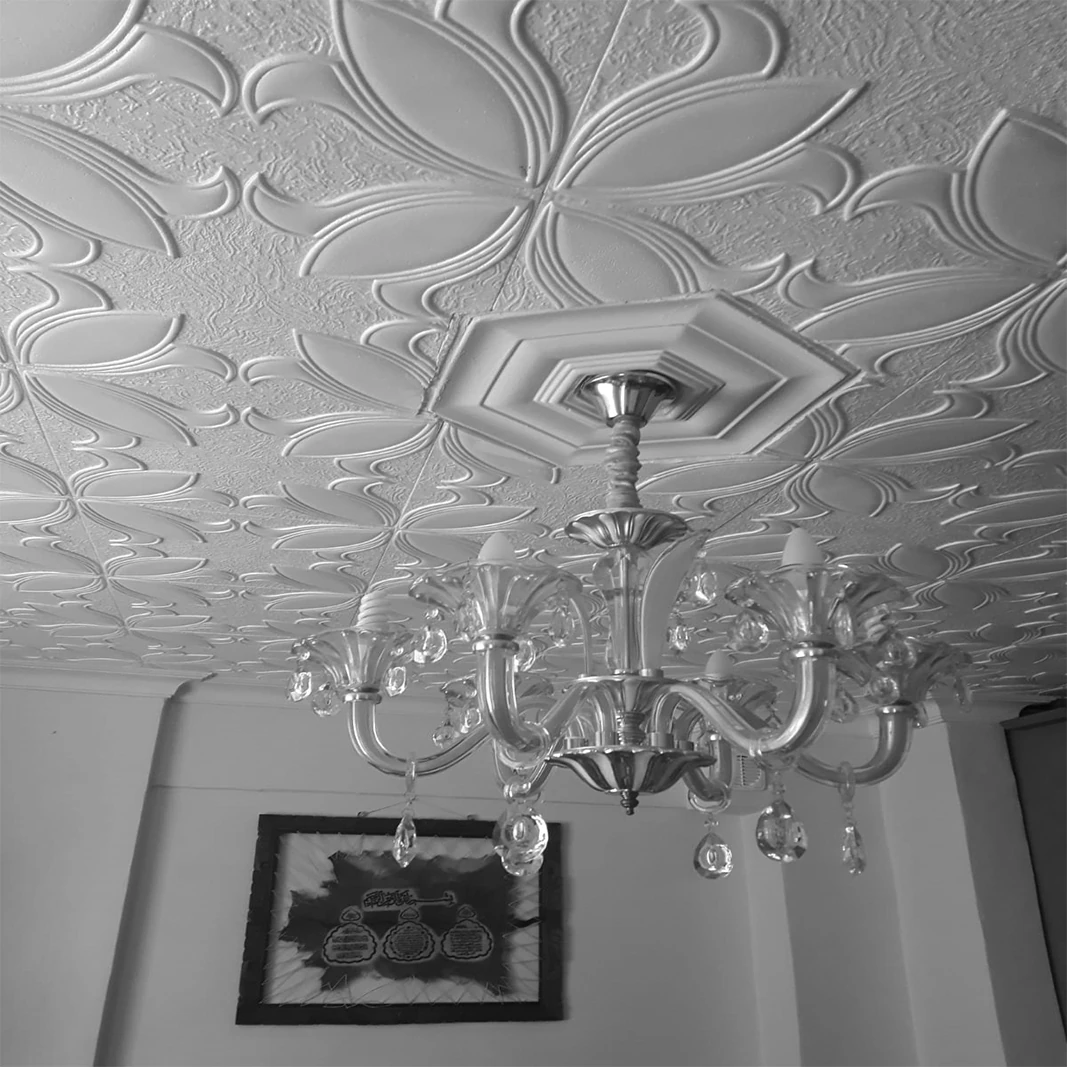 50X 50 Stropiyer Tavan Kaplama Gkpç Erguvan (8 Adet)