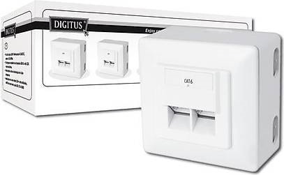 DN-9006-B5-N Sıva Üstü 2li Cat6 Priz