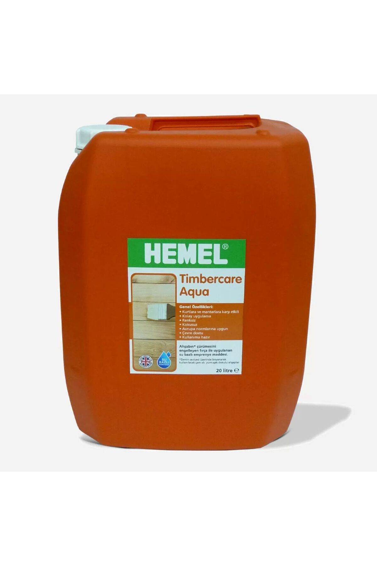Timbercare Aqua Emprenye 20 Litre Şeffaf