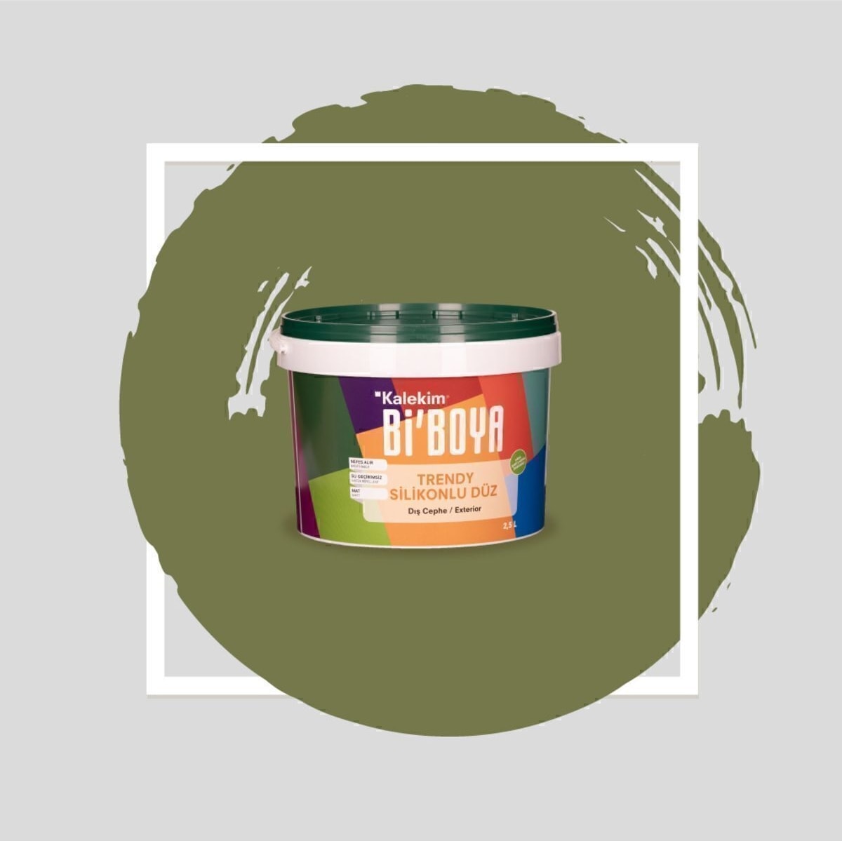 Silikonlu Dış Cephe Boyası 2.5 Lt 4206