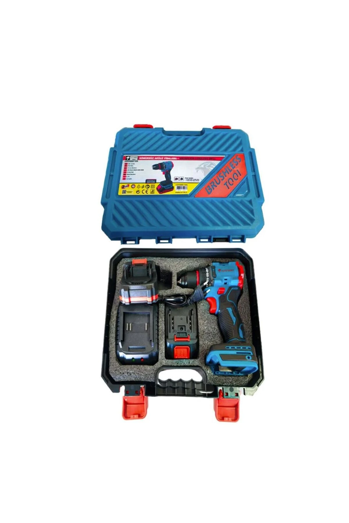 1020 KÖMÜRSÜZ AKÜLÜ VİDALAMA 10MM 20V Lİ-İON 2.0Ah