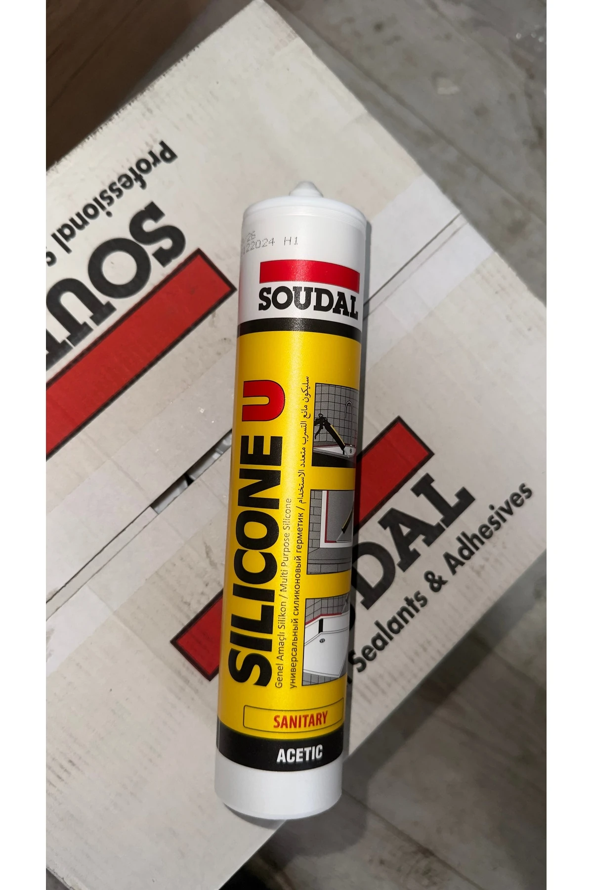 Silicone U Beyaz 280gr (3 ADET)