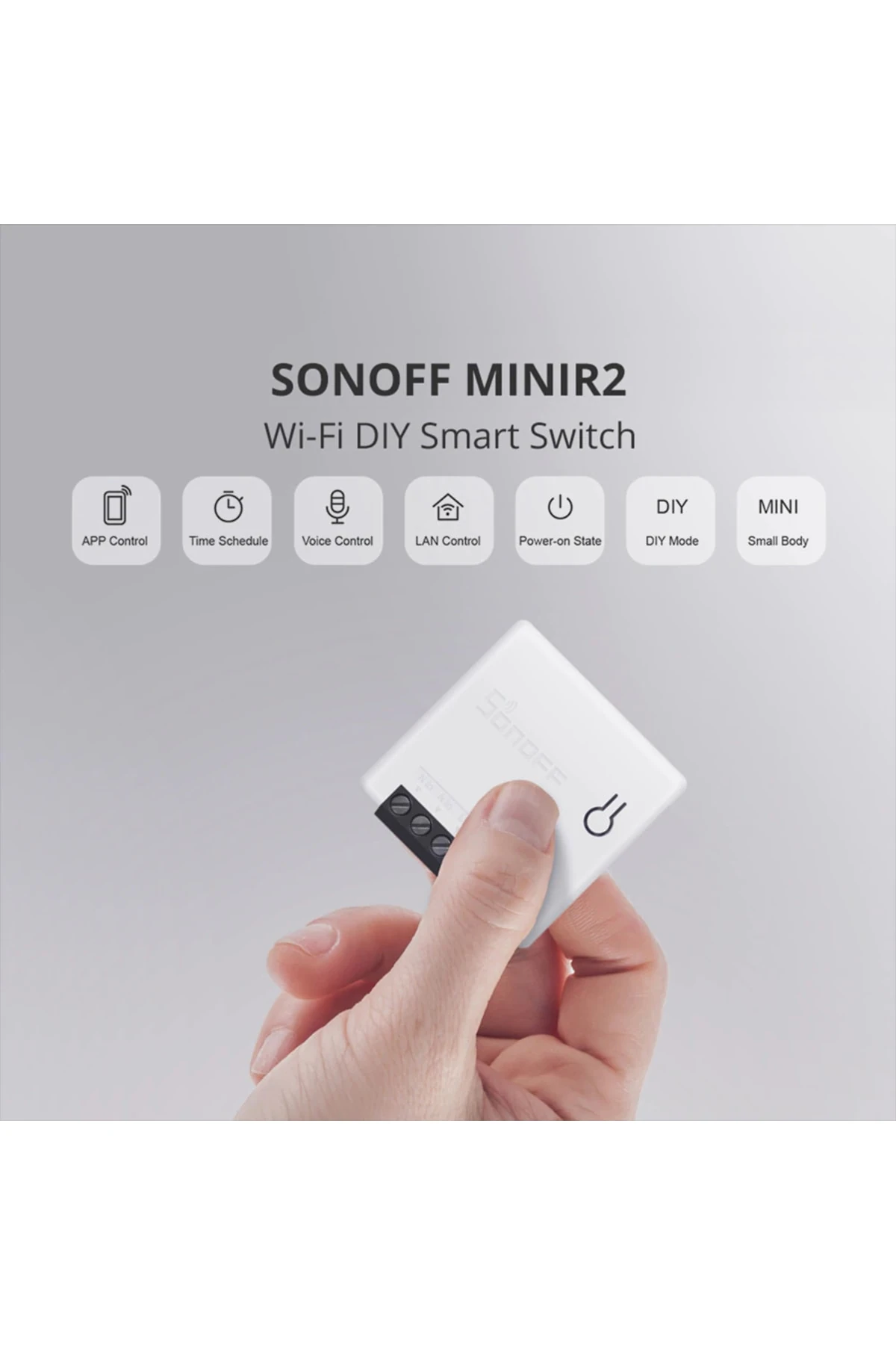 Mını R2 Akıllı Çift Yönlü Wifi Anahtarı