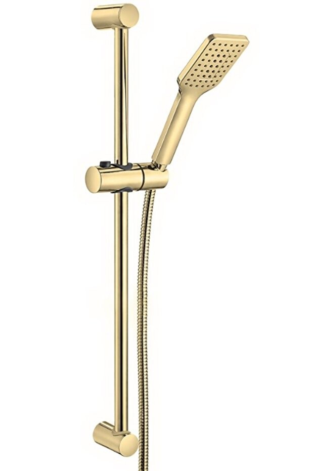 Tiera Banyo Hareketli Sürgülü Duş Seti Üst Takımı Altın Renkli 102846075