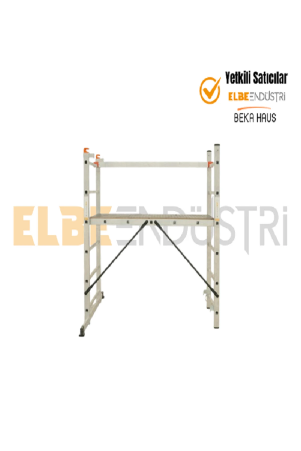 Çok Amaçlı Sürgülü Alüminyum Portatif Mini Dar İskele