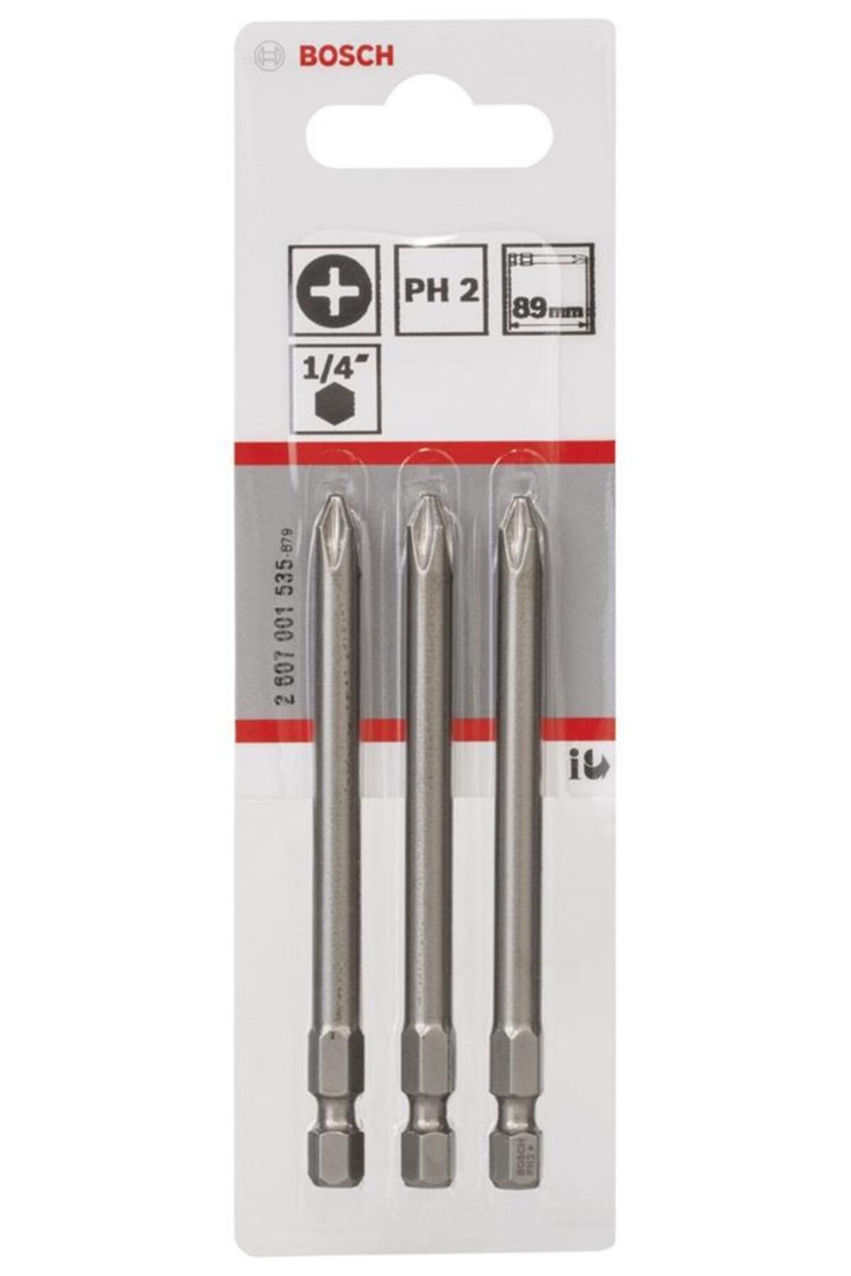ExtraHard Vidalama Ucu PH2*89 mm 3'lü