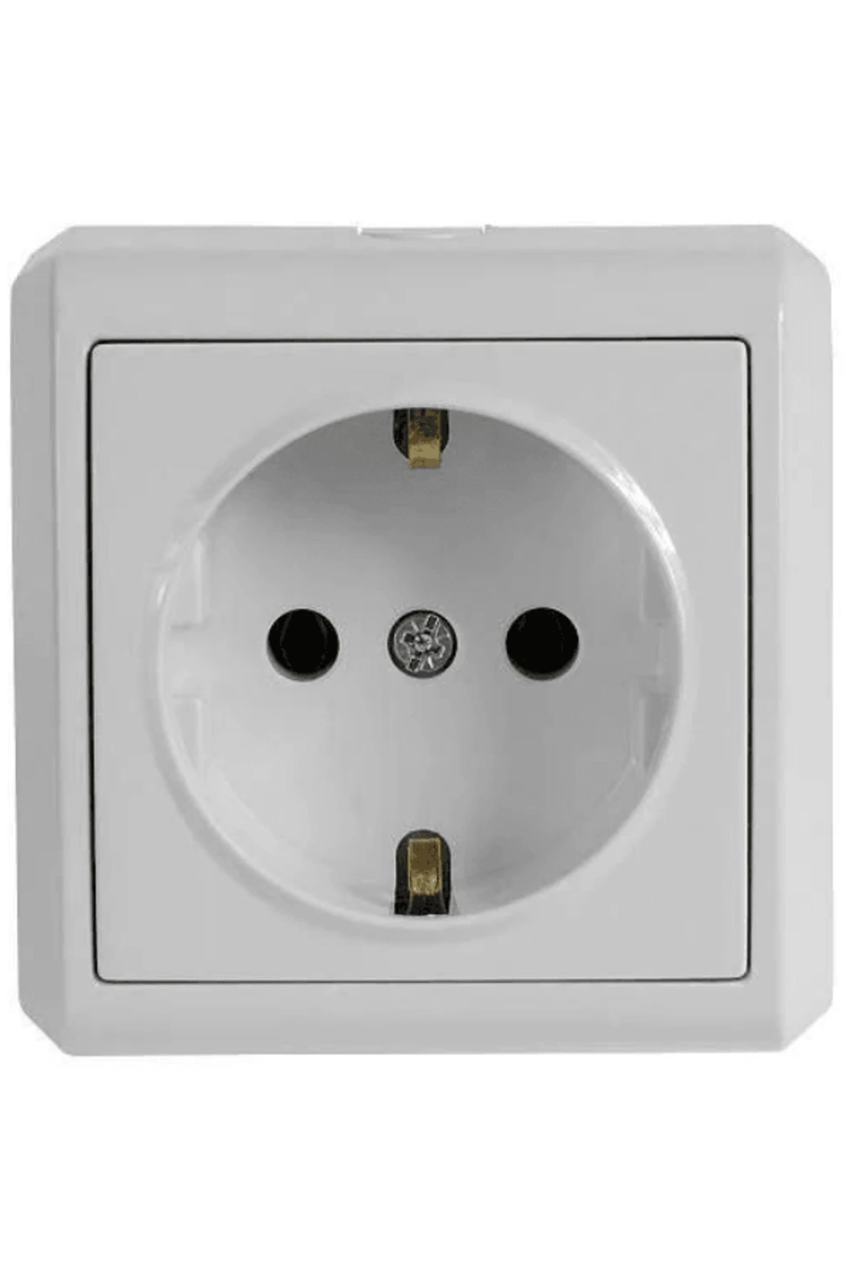 Viko Vera Sıva Üstü Topraklı Priz Beyaz (Çerçeveli) 90681008 (4 Adet)