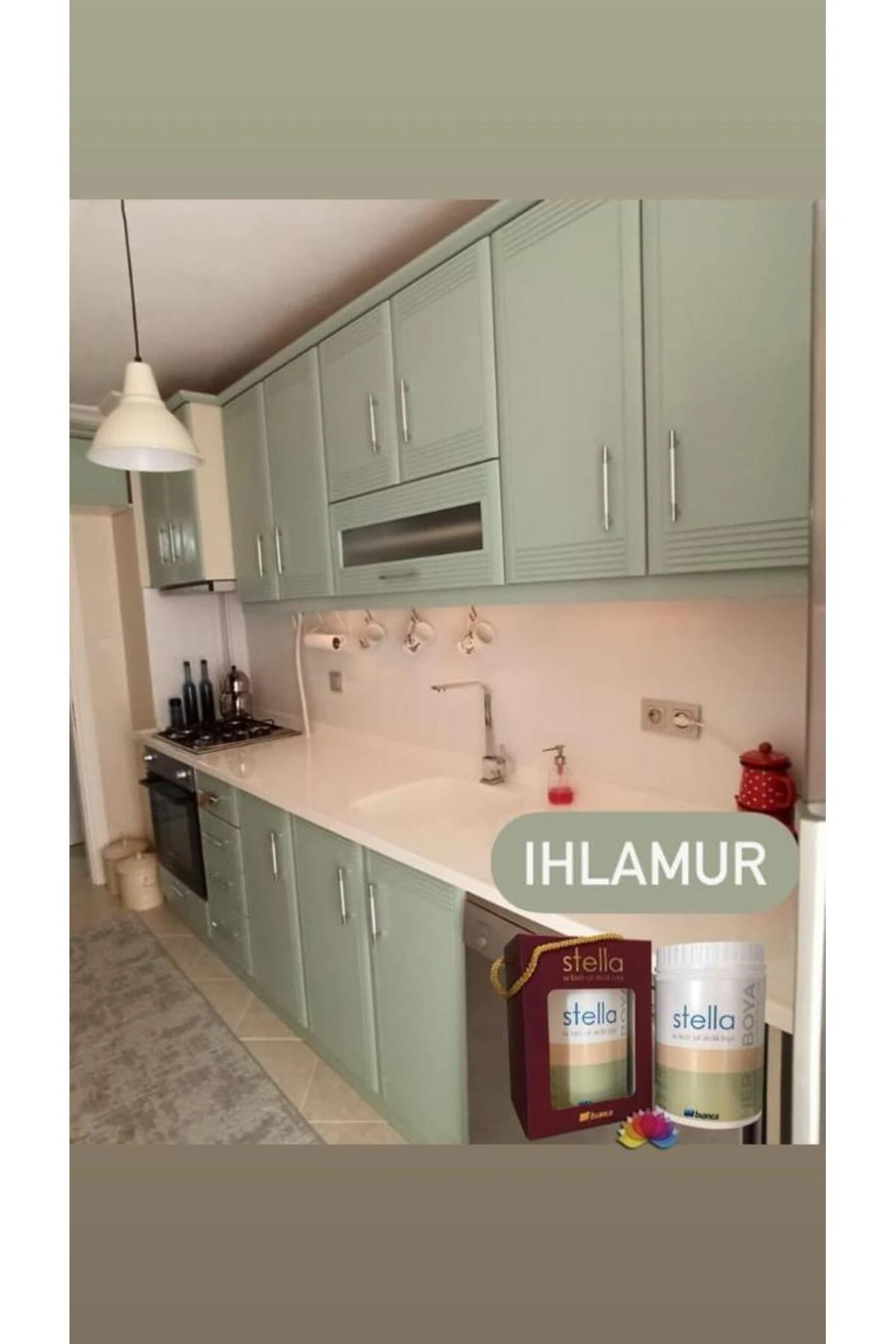 Stella Su Bazlı Saf Akrilik Boya 500ml - Ihlamur