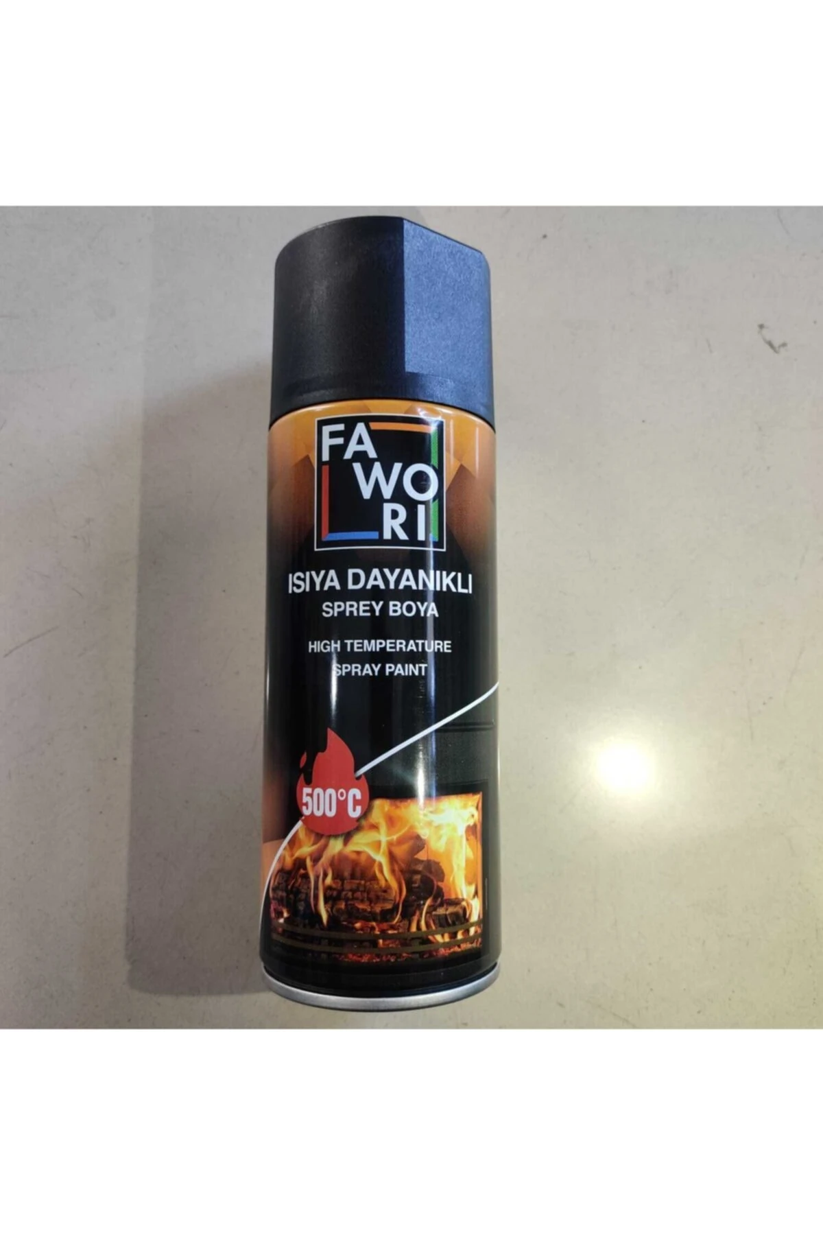 Isıya Dayanıklı Sprey Boya Mat Siyah 500c