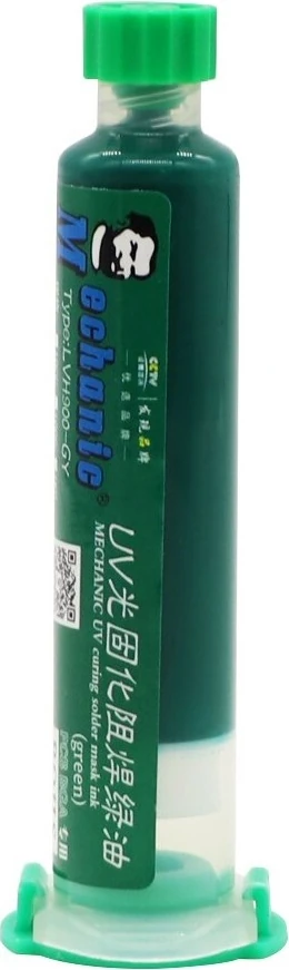 Uv Anakart Pcb Bord Lehimleme Yalıtım Boyası 10CC Yeşil