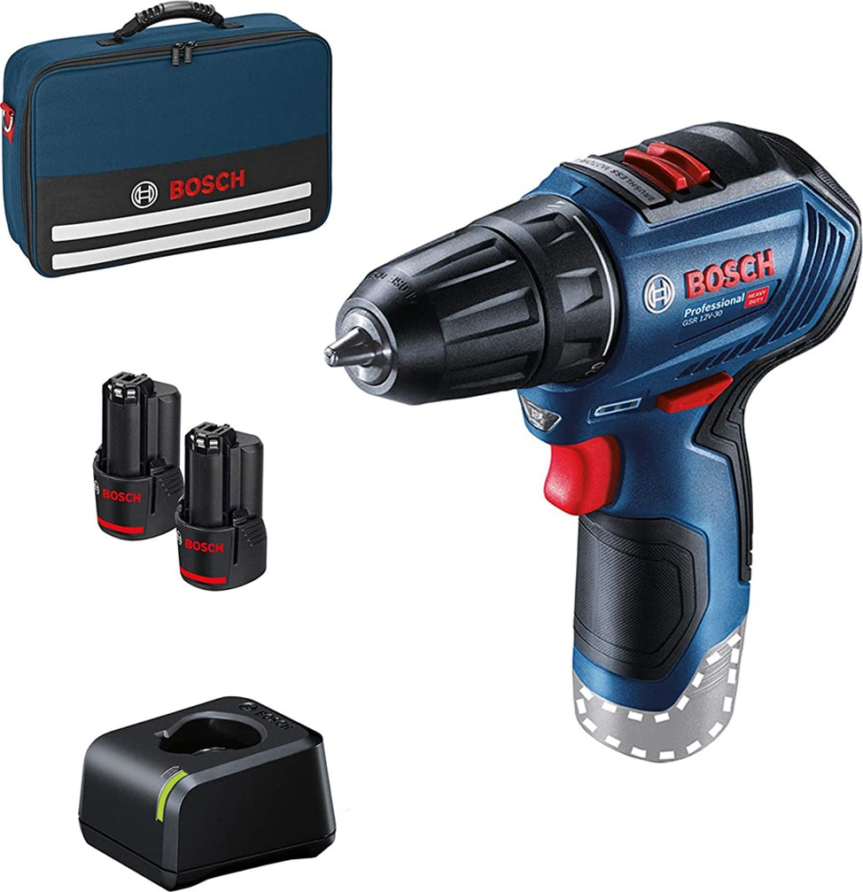 BOSCH Gsr 12V-30 Tool Bag Akülü Darbeli Matkap - 06019G9004