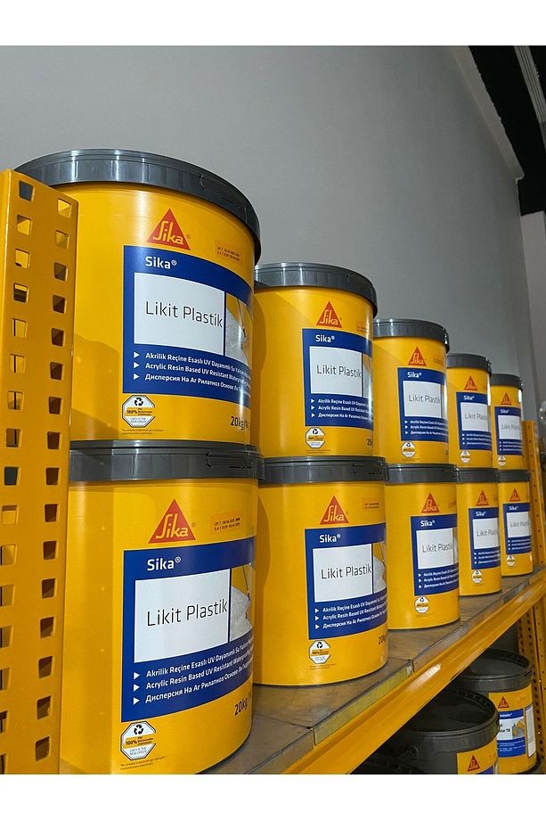 Likit Plastik ELASTİK SU YALITIM MALZEMESİ BEYAZ 20Kg