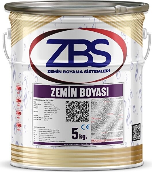 Zemin Boyası 5kg. Ral 7042