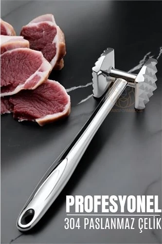 Et Tokmağı 2 Taraflı 304 Paslanmaz Çelik