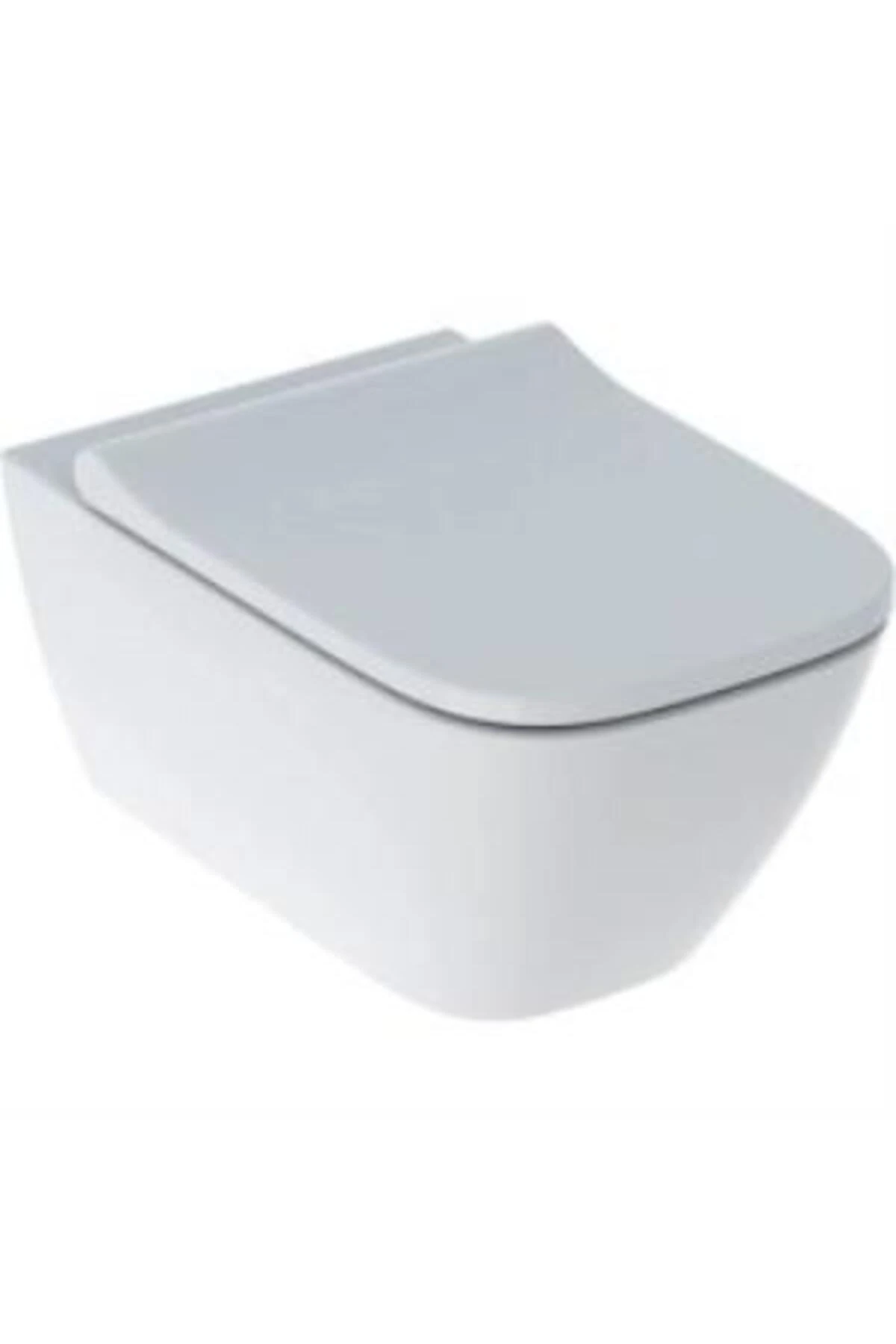 Smyle Square Rimfree Soft Asma Klozet Ve Kapak, Beyaz