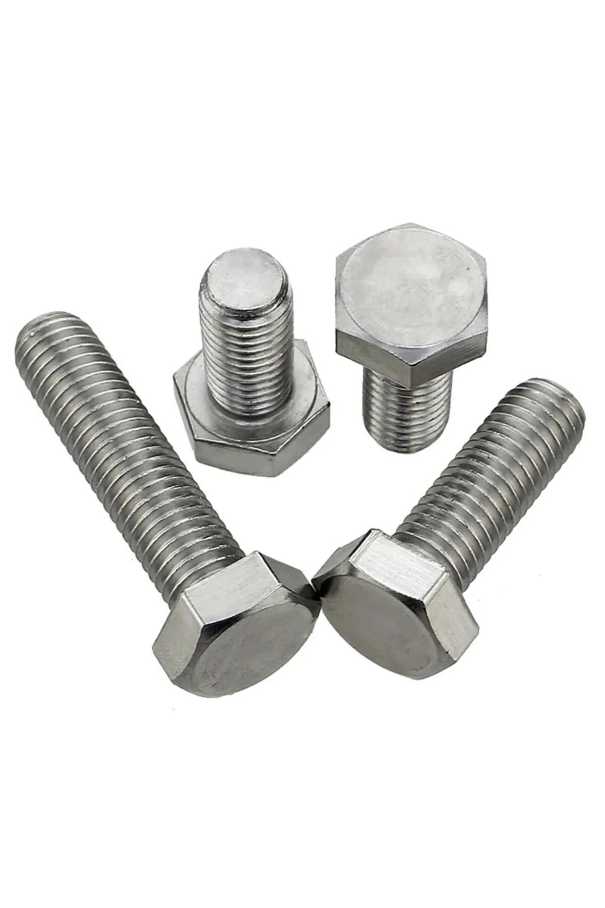 Altıköşe Altıgen AKB Civata M6x35 - 100 Adet