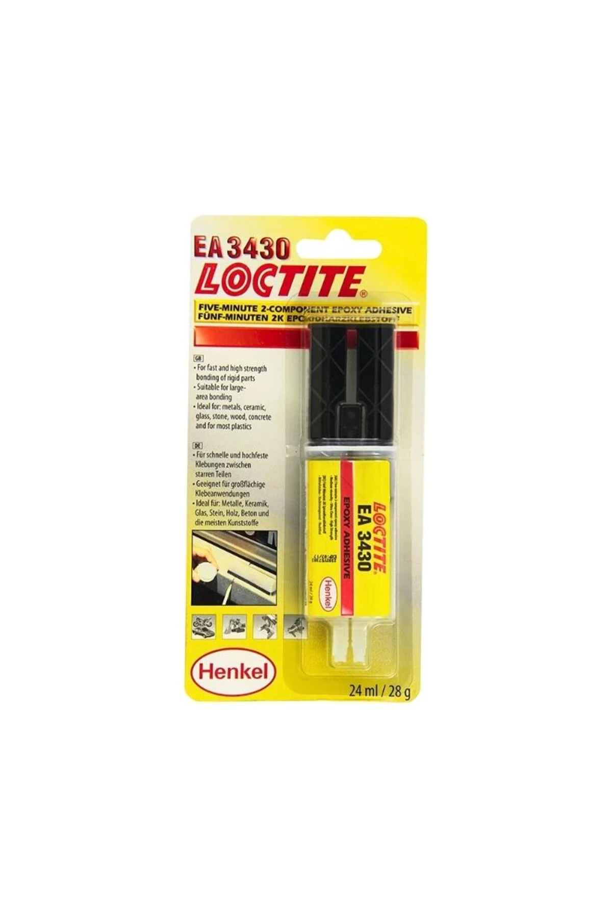 Loctite EA 3430 Su Dayanımlı İki Bileşenli Yapıştırıcı - 24 ml.
