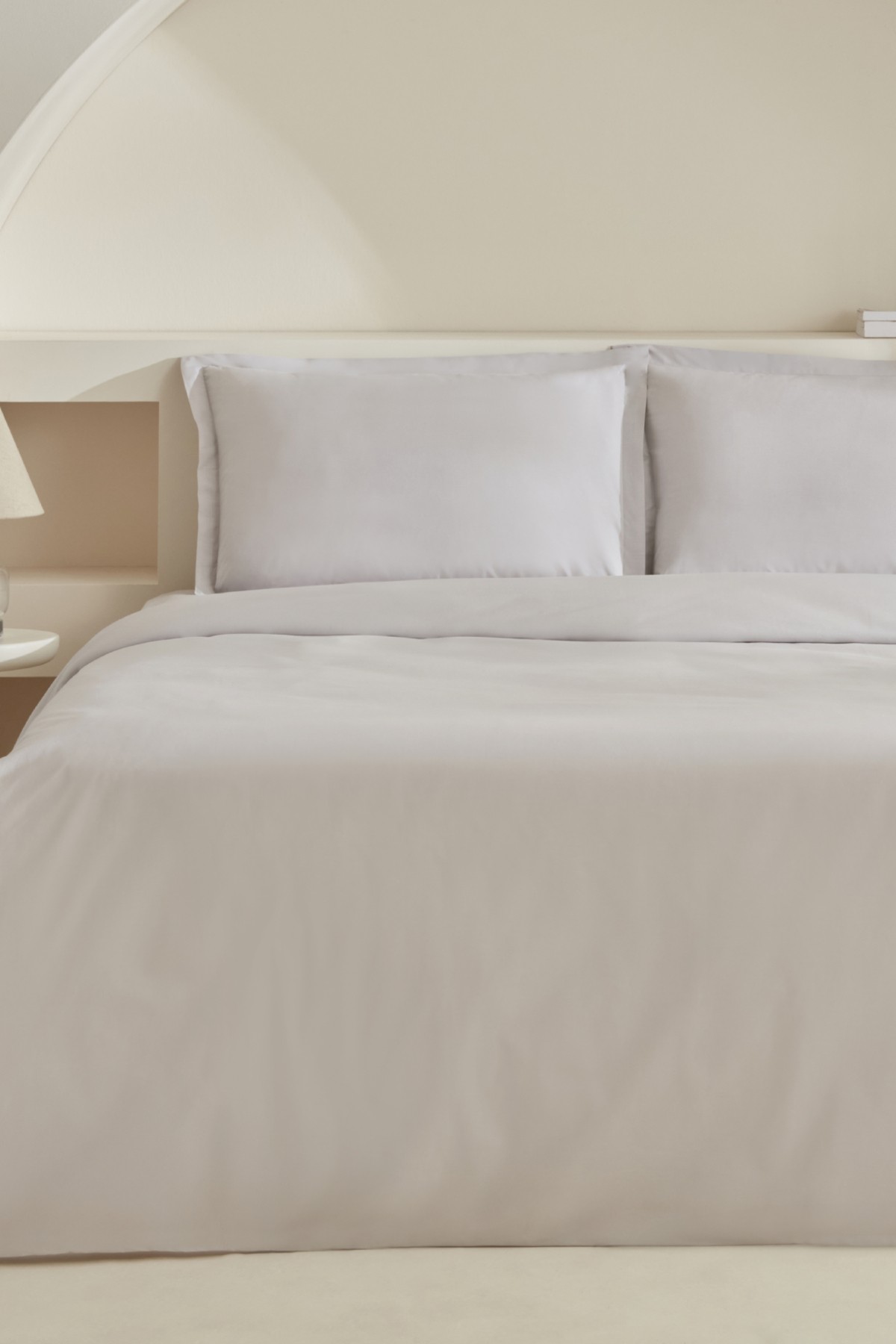 White Collection Lavin Çift Kişilik Nevresim Takımı Taş