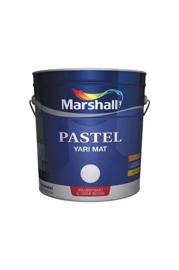 Pastel Yarımat Sentetik Boya Beyaz 15 Lt.
