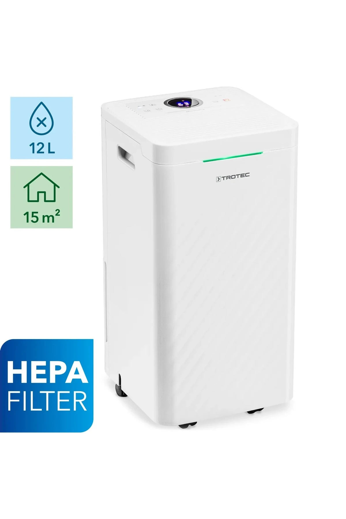 TTK 27 Hepa Hava Temizleme ve Nem Alma Cihazı 24/12Lt