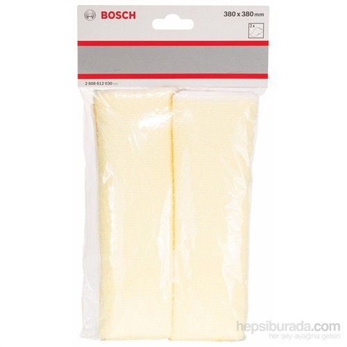 BOSCH - Mikro Elyaf Bez, Çap 380X380 Mm - Ø 380X380 Mm