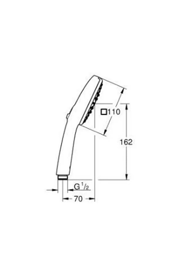 Tempesta Cube 110 El Duşu 3 Püskürtme - 27574003