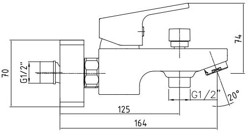 Eca Tiera Banyo Bataryası 469+ Tiera Kolonlu Tepe Duş Seti 2'li Set